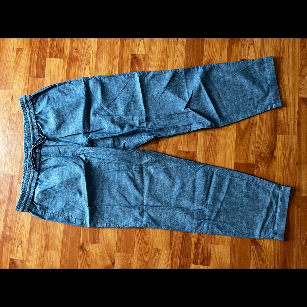 JCrew Chambray Pants Casual Size 12
